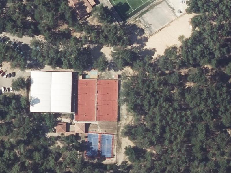 Vue aérienne de Tennis & Padel Club Peynier