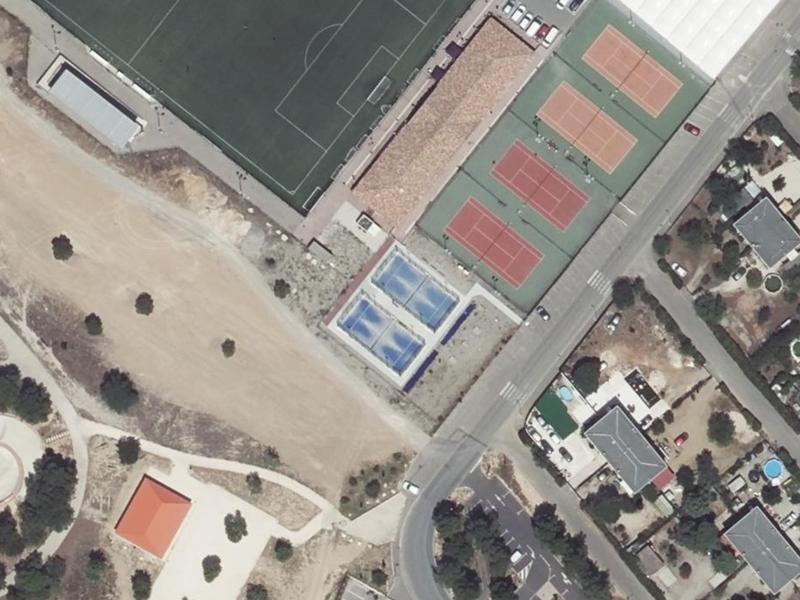 Vue aérienne de Complexe Sportif Hidalgo