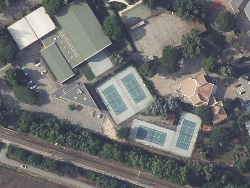 Vue aérienne de Complexe Sportif O. Arcelli