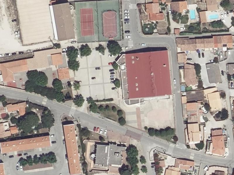 Vue aérienne de Complexe Sportif Saint-Médard