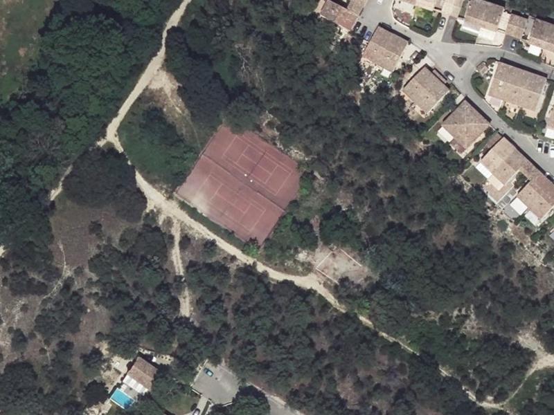 Vue aérienne de Domaine de Pont Royal