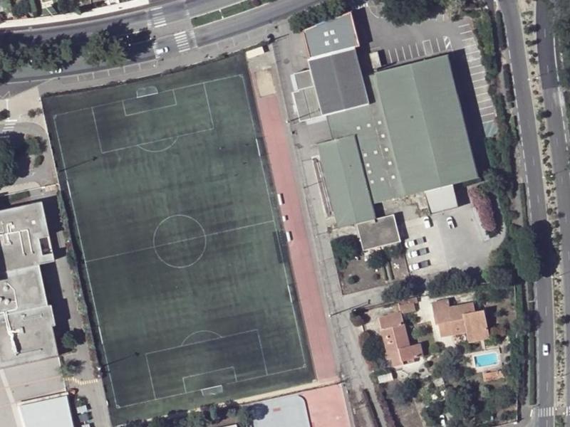 Vue aérienne de Parc des Salles