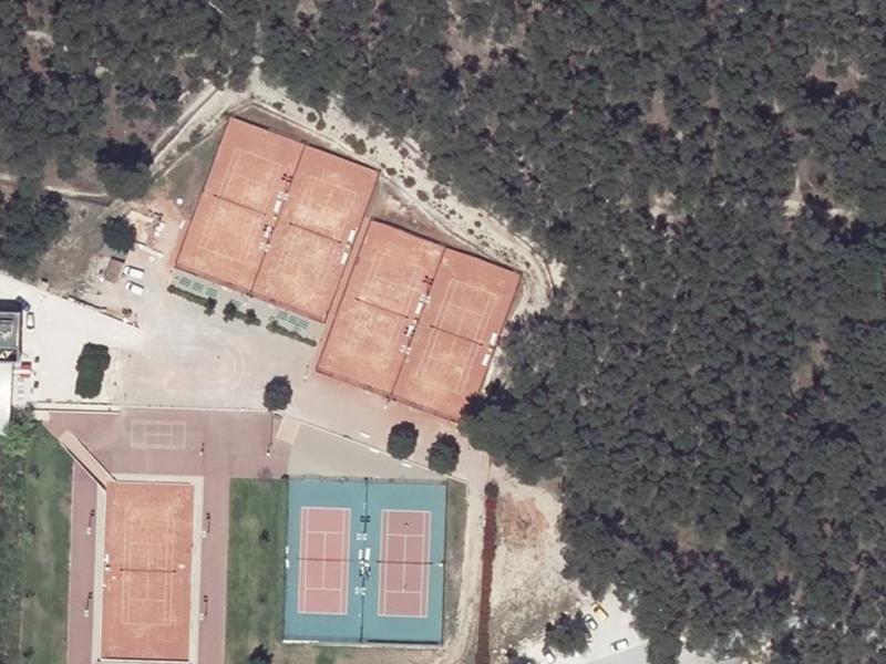 Vue aérienne de Z5 Istres