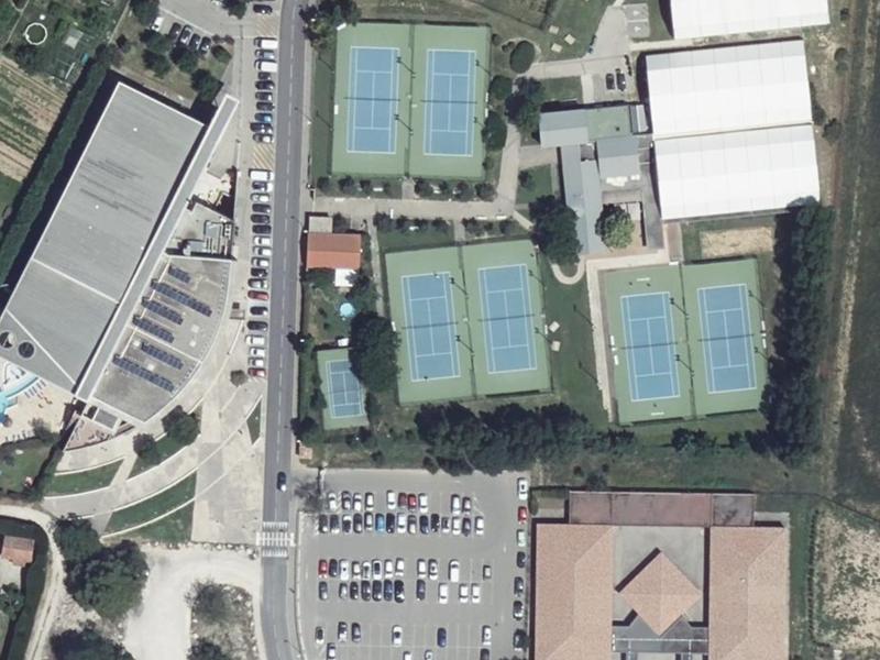 Vue aérienne de Tennis & Padel Club de Gémenos à Gémenos (photographie aérienne IGN)